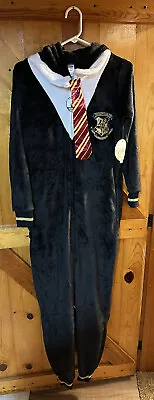 Buy HARRY POTTER  Hogwarts Uniform  One Piece Pajamas Size XS - NWT • 20.10£