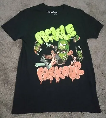 Buy Rick And Morty Pickle Parkour Graphic T-shirt • 9.29£