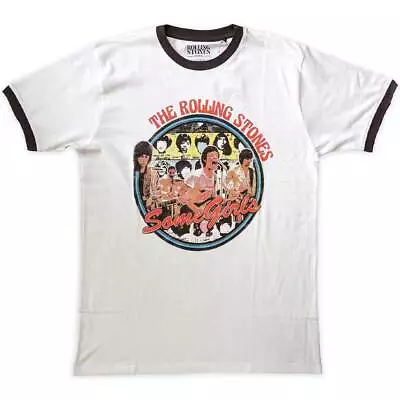 Buy The Rolling Stones Some Girls Circle Ringer T Shirt • 17.95£