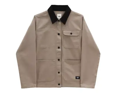 Buy Vans Women's Drill Chore Military Khaki Jacket (VN0A47Y3H3G) Size XL - NWT  • 33.07£