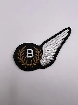 Buy RAF Bomb Aimers Wing WW2 Royal Air Force Bombardiers Wing Embroidered Badge • 5.99£