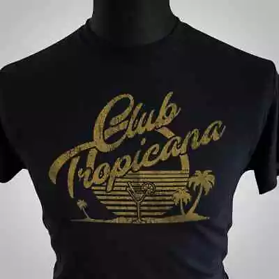 Buy Club Tropicana T Shirt Retro 80's Party Pop Ibiza Holiday Cool Black • 13.99£