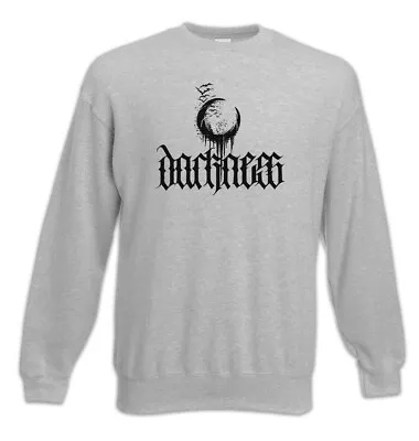 Buy Darkness Sweatshirt Pullover Eternal Blackmetal Norwegian True Death Metal • 37.14£