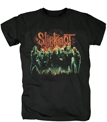 Buy Slipknot T-Shirt Rock Band Heavy Metal Masks Retro Concert Tour • 11.99£
