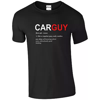 Buy Car Guy Funny T Shirt Pristine Print Front & Back • 13.45£