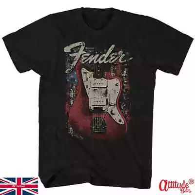 Buy Fender Adult T Shirts-Distressed Guitar- Adult Unisex-Official Licensed • 18.99£