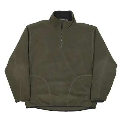 Buy NAUTICA Pullover Mens Fleece Jacket Green XL • 12.99£
