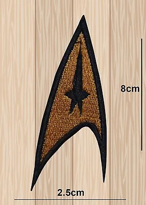Buy Star Trek Origional Communicator Iron/sew On Patch Embroidered Applique Badge • 2.99£