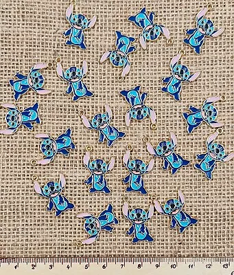 Buy 20 Stitch Charms Jewellery Making Pendants Bundle Joblot Lilo & Stitch Disney  • 2.99£