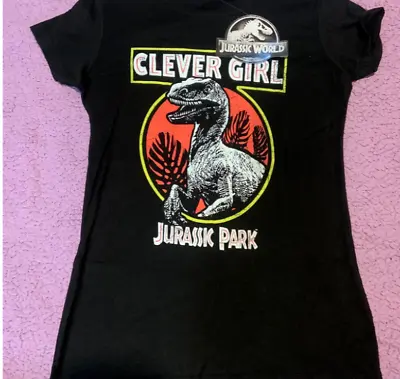 Buy Jurassic Park Clever Girl Womens T Shirt XS • 15.12£