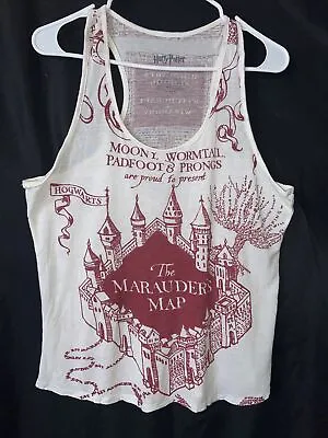Buy Harry Potter Tank Top - The Marauder's Map - Large. • 11.75£