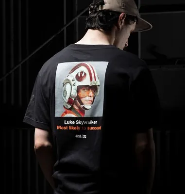 Buy Star Wars X DC Shoes 'Luke Class' LTD Edition Tee T-Shirt MEDIUM New With Tags • 17.99£