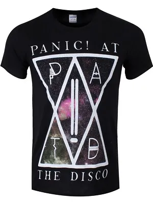 Buy Panic! At The Disco Symbols Official Unisex Men's Black T-Shirt SMALL • 13.95£