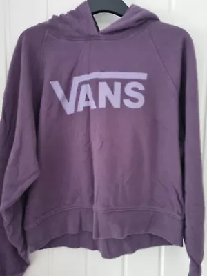 Buy Purple Vans Hoodie XS - VGC • 6£