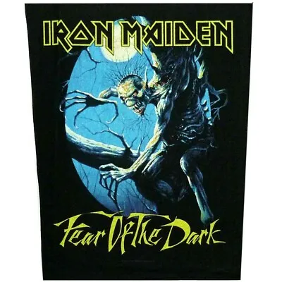 Buy Iron Maiden Fear Of The Dark Jacket Back Patch Official Heavy Metal  Band Merch • 12.48£