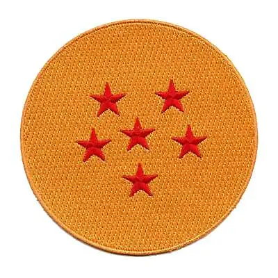 Buy Dragon Ball Z Anime Six Star Embroidered Patch • 10.49£