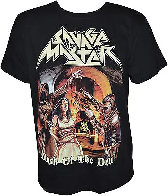 Buy SAVAGE MASTER - Mask Of The Devil - T-Shirt - L / Large - 163116 • 12.81£