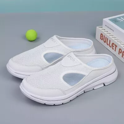 Buy Men's Womens Comfort Breathable Support Sandals Orthopedic Slip-On Slippers 2023 • 20.39£