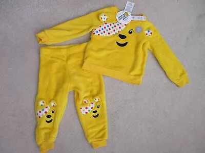 Buy 'george'  Super Cute  'children In Need' Fleecy Pyjamas,size 2-3 Years,bnwt ! • 4.50£