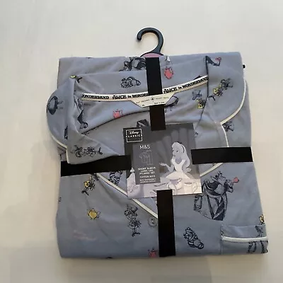 Buy M&s Cotton Jersey Pyjama Set - Disney's 'alice In Wonderland' Xl (20-22) Nwt • 10£