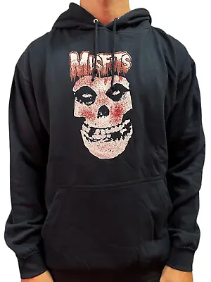 Buy Misfits Drip Skull Pullover Hoodie Unisex Official Brand New Various Sizes • 29.99£