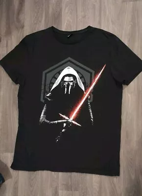 Buy Mens  Star Wars  Kylo Ren  First Order T Shirt-- Large Size. • 7.99£