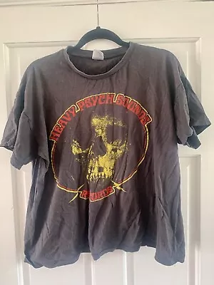 Buy Heavy Psych Sounds Records T-shirt Medium Skull Psych Rock Stoner Retro Doom • 0.99£