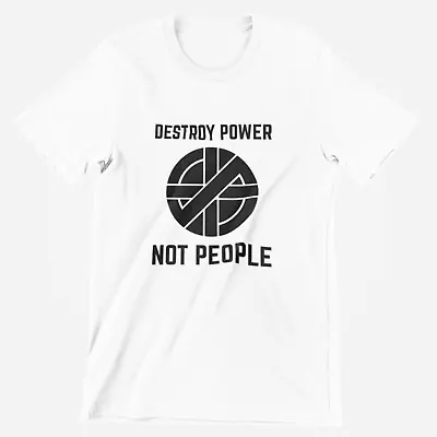 Buy Destroy Power T-Shirt As Worn By Joe Strummer The Clash • 14.99£