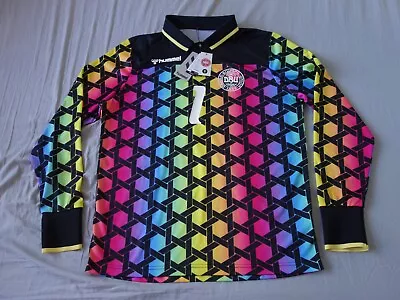 Buy Hummel Denmark 1992 Goalkeeper Long Sleeve Shirt Jersey • 119.99£
