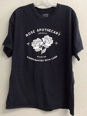 Buy Schitts Creek Shirt Women’s XL Black Rose Apothecary Short Sleeve TShirt • 14.09£