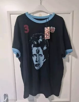 Buy Ringspun Allstars David Bowie  T Shirt • 55£