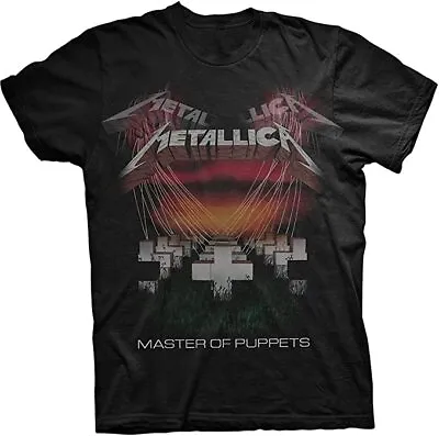Buy Metallica Master Of Puppets Child Kids Black T Shirt Metallica Boys/Girls Tee • 14.96£