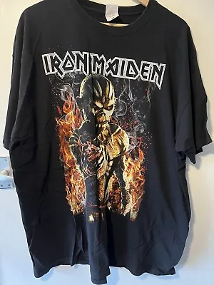 Buy Iron Maiden The Book Of Souls 2017 Tour T Shirt XXL • 34.99£