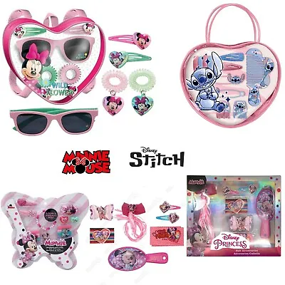 Buy Disney Stitch,Minnie Mouse Hair Accessories, Jewellery Pony Clip Kids Girls Gift • 8.81£