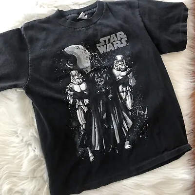 Buy Vintage Star Wars Darth Vader Return Of The Jedi Movie Tee Size Large Youth  • 9.41£