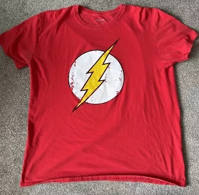 Buy Men’s Red Flash T-shirt XL - Absolute Cult  • 5£