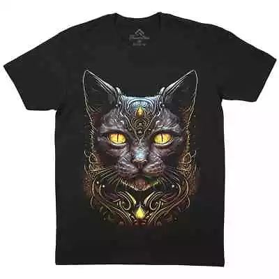 Buy Cat Cult Mens T-Shirt Horror Occult Witchcraft Dark Arts Black Magic E318 • 11.99£