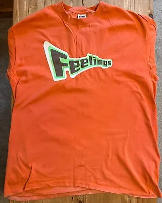 Buy David Byrne Talking Heads 1997 Feelings Tour T-shirt - Vintage Tee - Size XL • 32.99£