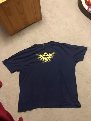 Buy Legend Of Zelda Triforce T-Shirt - Never Been Worn - 3XL • 9.49£