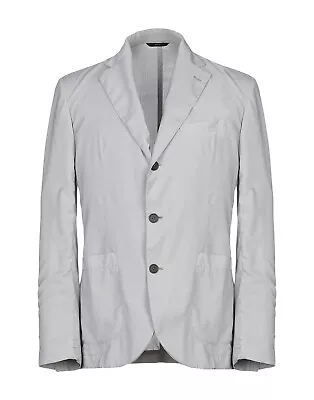 Buy RRP €615 HEVO Thin Wool Blazer Jacket US36 EU46 S Unlined Grey Single Breasted • 0.99£