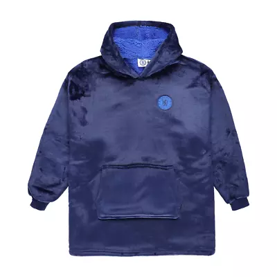 Buy Chelsea Football Hoodie Kid's (One Size) Fleece Crest Blanket Hoodie - New • 14.99£