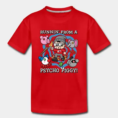 Buy Official FGTeeV Kid's Premium T-Shirt Psycho Piggy Logo • 16.88£
