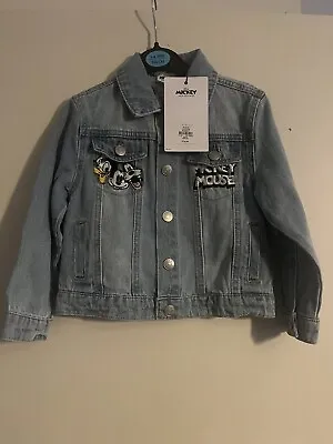 Buy Small Girls Denim Jacket 3-4 Years *Brand New With Tags* • 3.99£