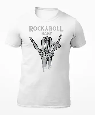 Buy Rock And Roll Baby - Men's T-Shirt - Women's T-Shirt • 10.97£