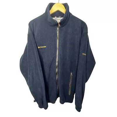 Buy Vintage Columbia Titanium Fleece Jacket Mens Extra Large Tech Interchange Zip Up • 23.99£