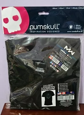 Buy Numskull Call Of Duty Modern Warfare West Factions T Shirt, Uk Size Medium • 10£
