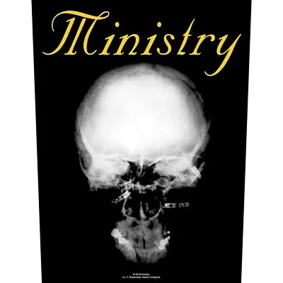 Buy MINISTRY Back Patch: THE MIND IS A TERRIBLE THING TO TASTE : Album Off Lic Merch • 8.95£