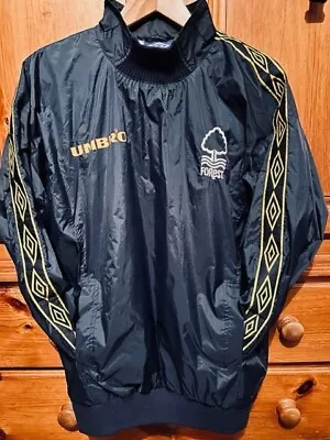 Buy Mens Vintage Umbro Nottingham Forest FC Club Jacket Size Large NFFC Football • 42£