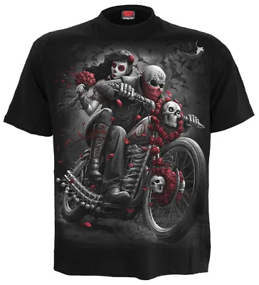 Buy SPIRAL DIRECT DOTD BIKERS T-Shirt/Riders/Skull/Biker/Goth/Tattoo/Darkwear/Top • 16.99£