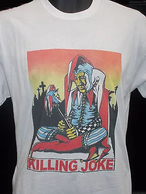 Buy Killing Joke - Empire Song 1982 Design - White Double Sided T Shirt - NEW • 17.99£